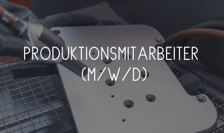 Stellenanzeige Produktionsmitarbeiter