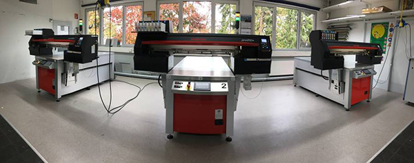 Drei neue Digitaldrucker in Betrieb