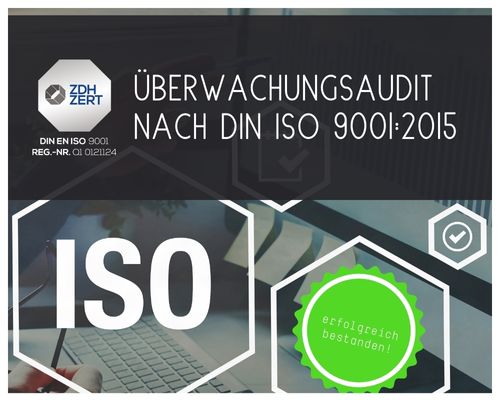 Überwachungsaudit nach DIN ISO 9001:2015 